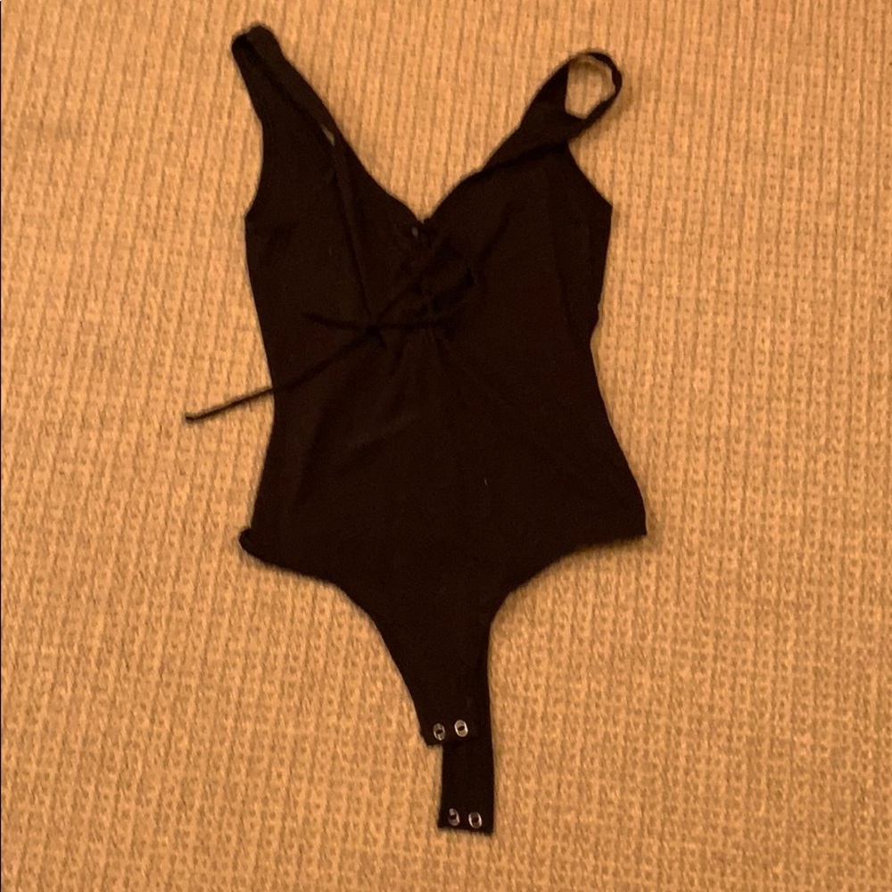 black bodysuit